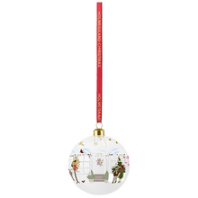 Holmegaard Annual Christmas Bauble, Clear, Ø: 3.1"