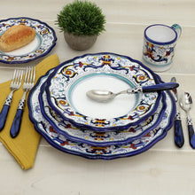 VECCHIA DERUTA: Pasta/Soup Scalloped Rimmed Bowl Plate