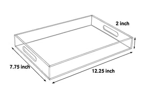 Small Acrylic Vanity Tray Butterflies