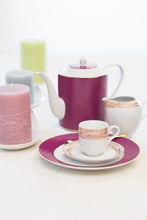 Violet Espresso Cup + Saucer (Set of 4)