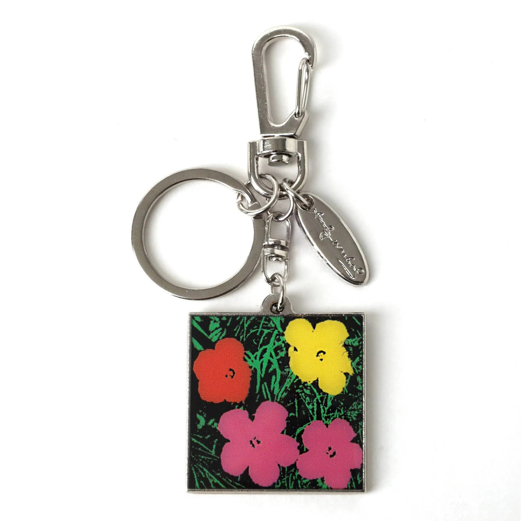 Andy Warhol Keyring Flowers