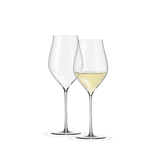 Holmegaard Notes White Wine Glass, Clear, 21.3 Oz, 2 Pcs.