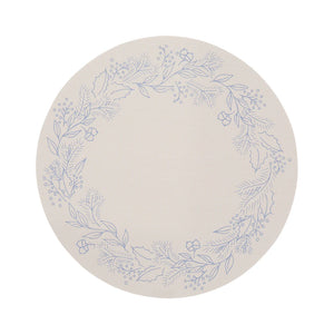 Chilewich Placemats Wreath Frost