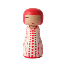 Yayoi Kusama Kokeshi I Dot - Red