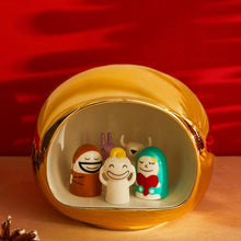 Alessi Figurine Presepe Nativity Scene Gold