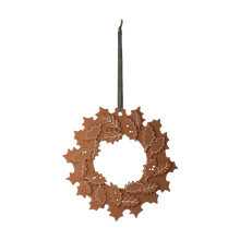 Kähler Gingerbread Garland, Brown, Ø: 7.3"