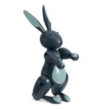 Kay Bojesen Rabbit, Painted Beech, H: 6.3"