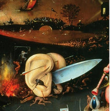Hieronymus Bosch Ears with Knife large Parastone figurine original artwork reference