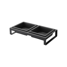 Pet Food Bowl - Steel + Ceramic