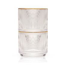 Meridian Crystal Lowball Tumblers Set of 2