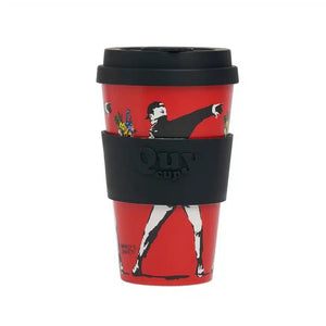 Banksy Travel Cup 400 Ml - Flower Thrower