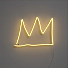 LED Neon Art Work Jean Michel Basquiat Crown