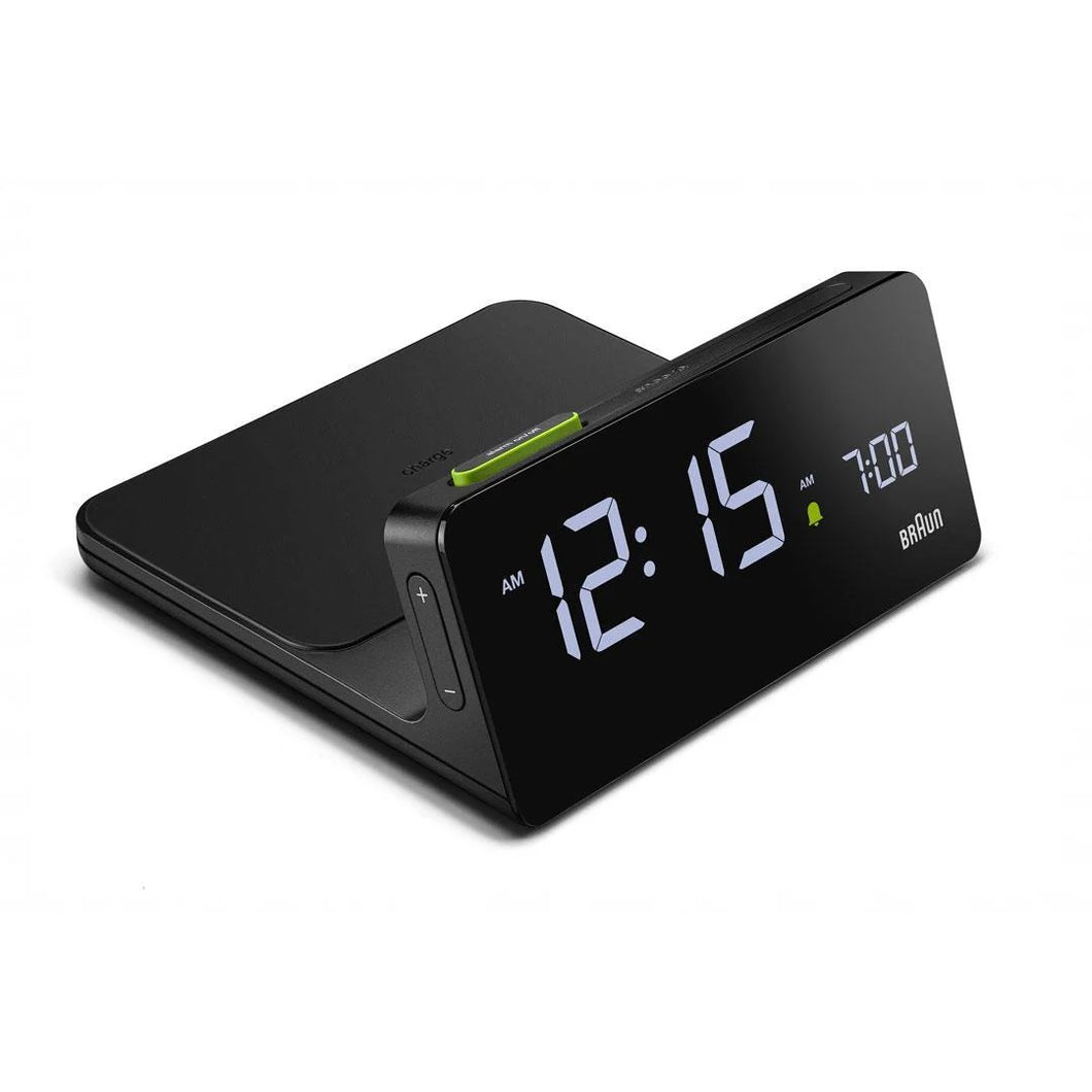 Braun - Digital Clock / Wireless Charging Dock BC21