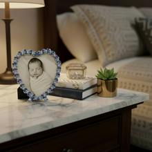 Contessa Heart Sapphire 3.5" Picture Frame