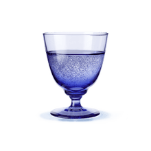 Holmegaard Flow Tumbler on foot, 11.8 Oz, 1 Pcs.