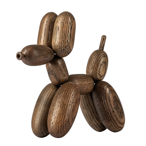 Balloon D'og Wooden Figure