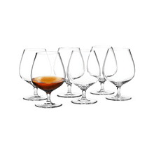Holmegaard Cabernet Brandy Glass, Clear, 21.3 Oz, 6 Pcs.