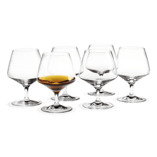 Holmegaard Perfection Brandy Glass, Clear, 12.2 Oz, 6 Pcs.