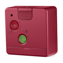 Braun BC02 Classic Travel Alarm Clock Red