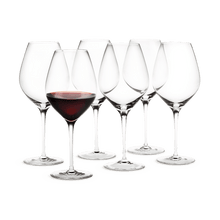 Holmegaard Cabernet Burgundy Glass, Clear, 23.3 Oz, 6 Pcs.