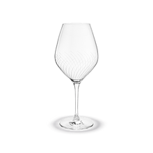 Holmegaard Cabernet Lines Burgundy Glass, Clear, 23.3 Oz, 2 Pcs.