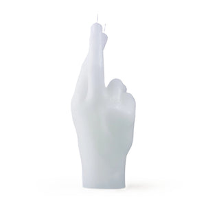 Candle Hand Cross fingers