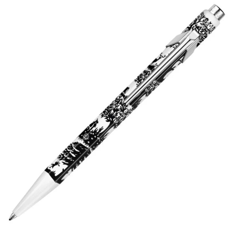 Caran D'ache Ballpoint Pen, Cut-up Paper