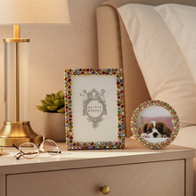 Palm Caravelle 4.5" Round Picture Frame