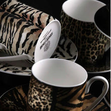 Cavalli Set of 2 Coffee Cups & Saucers AFRICA Casablanca