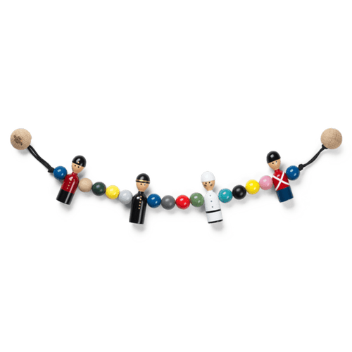 Kay Bojesen Stroller Accessories Pram Chain, Multi, H: 4.1