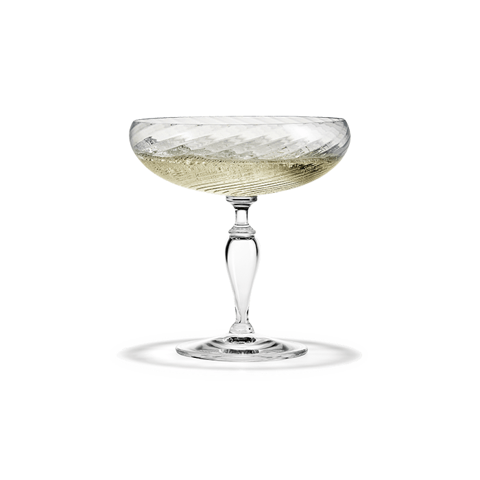 Holmegaard Regina Champagne Glass, Clear, 8.5 Oz