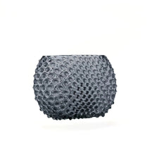 Hobnail Vase - Optic - Charcoal Haze