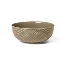 Lyngby Porcelæn Rhombe Earth Bowl, Clay, Ø: 6.1"
