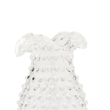 Hobnail Vase - Petal - Clear Quartz
