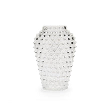 Hobnail Vase - Barrel - Clear Quartz