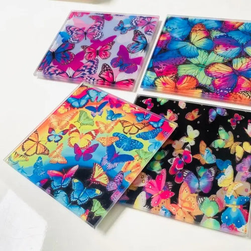 Butterfly Coasters Set