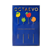 Octaevo Cocktail Picks - Tutti Frutti (Set of 4)