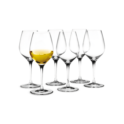 Holmegaard Cabernet Dessert Wine Glass, Clear, 9.5 Oz, 6 Pcs.