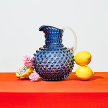 Hobnail Jug - Large - Atlantic Blue