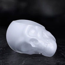 Memento Mori Skull Bowl Opal White Small