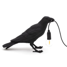 Seletti Bird Lamp Waiting Black by Marcantonio