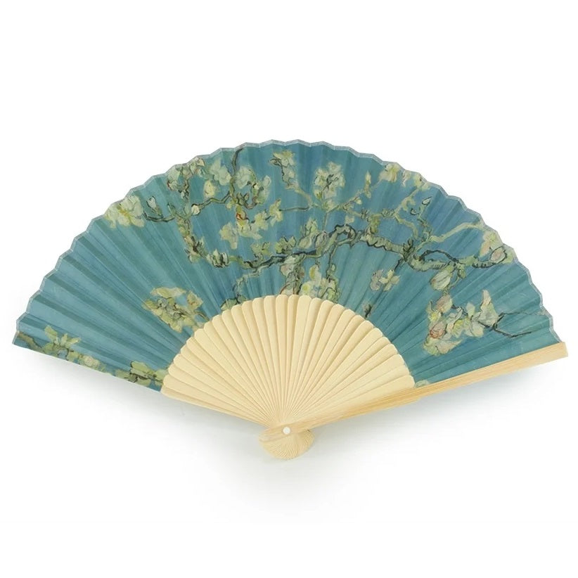 Hand Fan Almond Blossom, Van Gogh