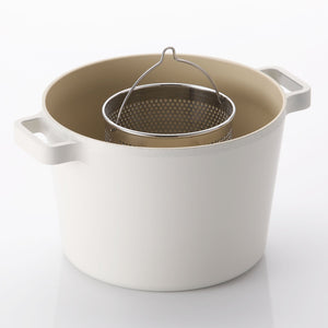 FIKA 4.9QT Deep Stock Pot with insert