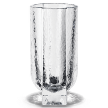 Holmegaard Forma Vase, Clear, H: 7.9"