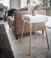 Storage Table - Tall (23" H)  - Steel + Wood