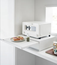 Countertop Drawer with Pull-Out Shelf - Steel