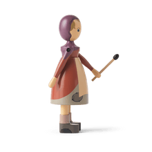 Kay Bojesen The Little Match Girl, Beech, H: 5.7"