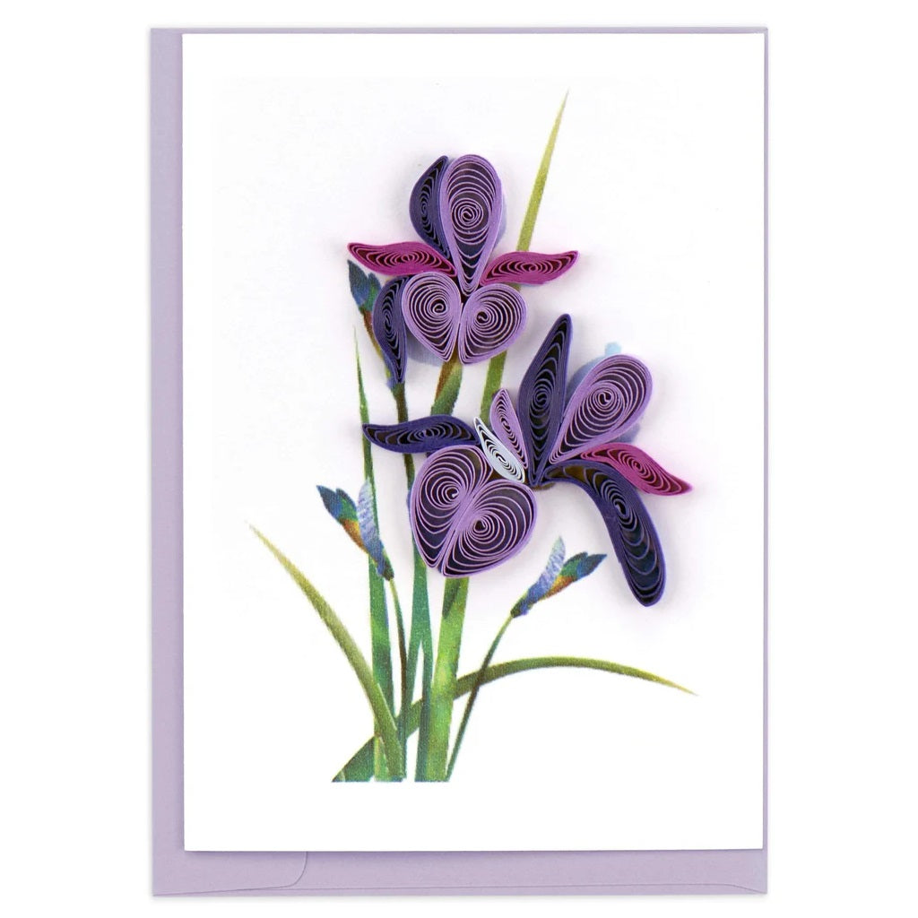 Iris Gift Enclosure Mini Card