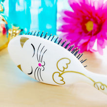 Pylones Hair Brush Large - White Cat