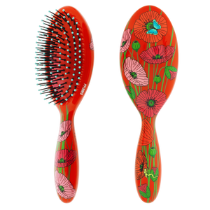 Pylones Hair Brush Large - Coquelicots